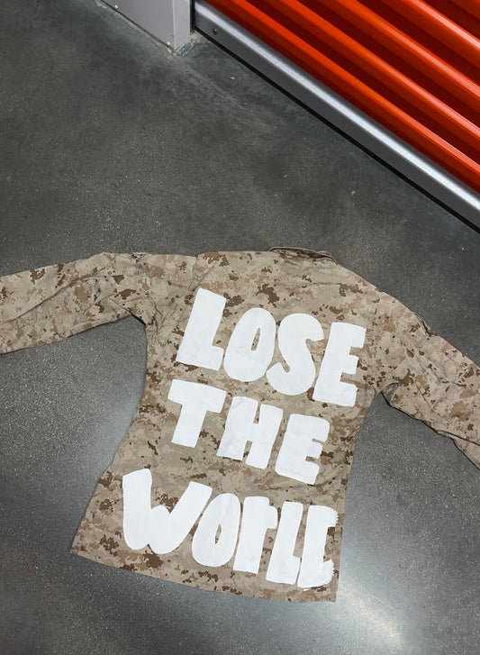 LOSE THE WORLD JACKET (UNISEX)