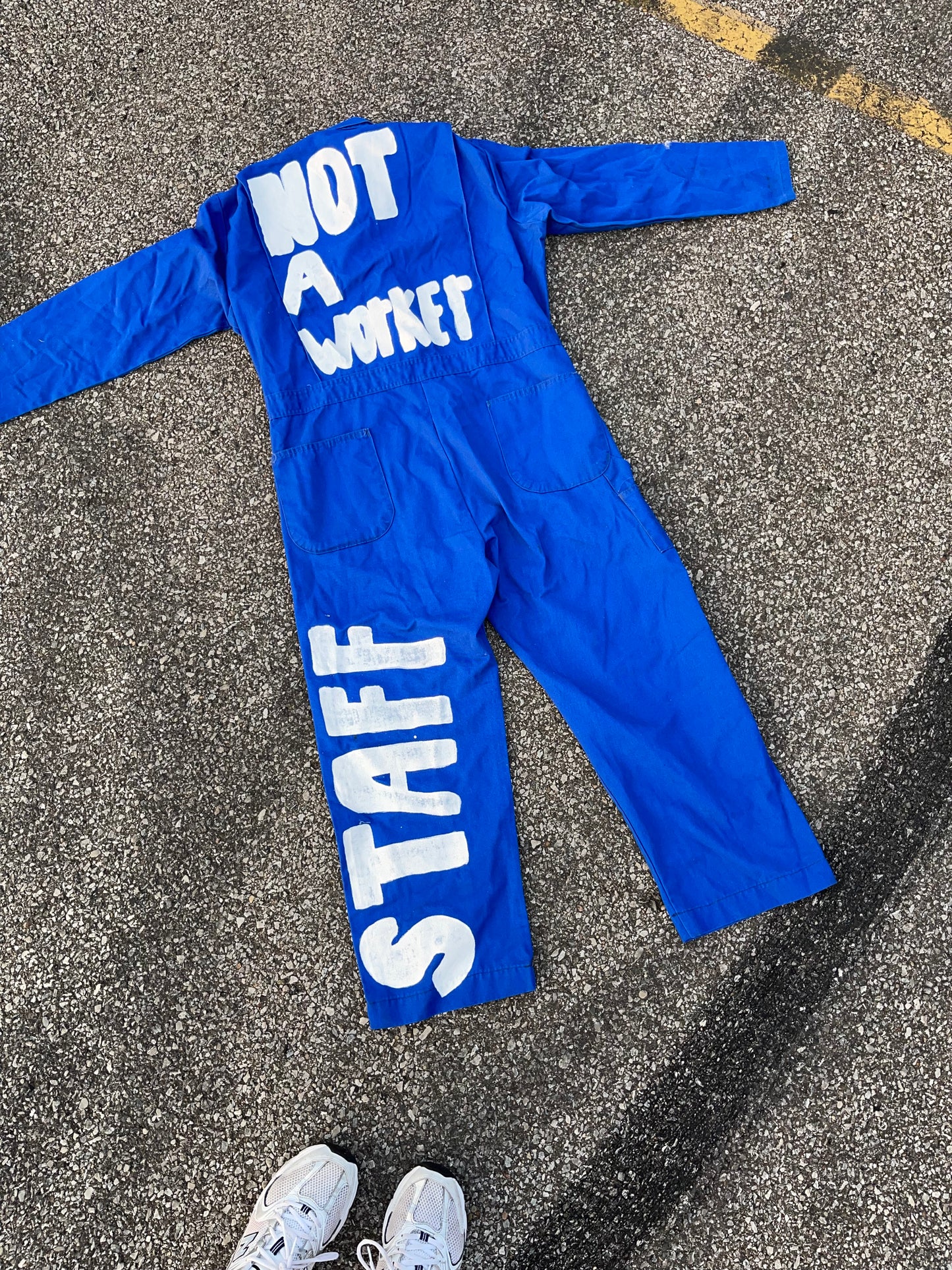 NOT A WORKER JUMPSUIT