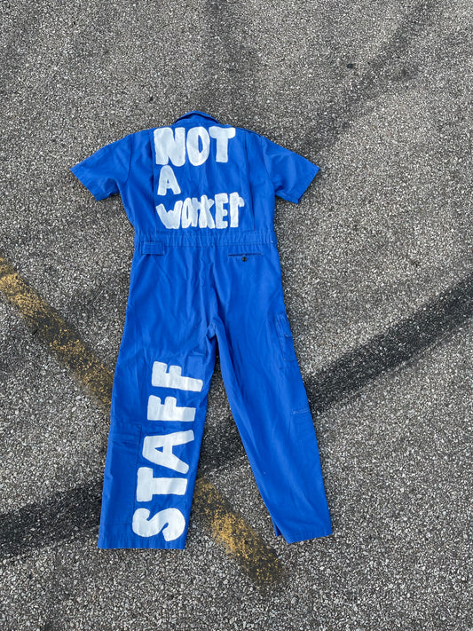 NOT A WORKER JUMPSUIT