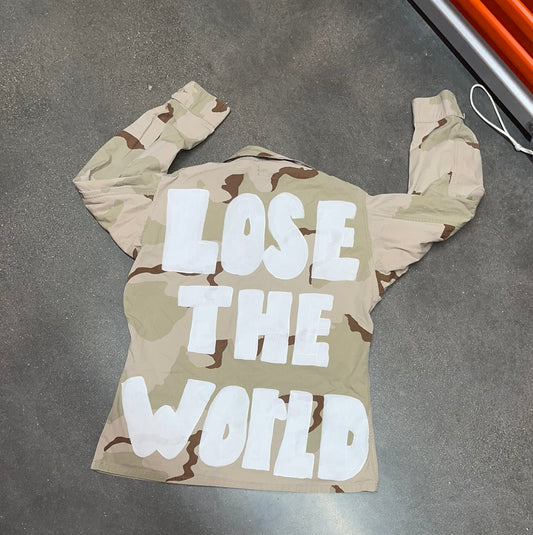 LOSE THE WORLD JACKET (UNISEX)