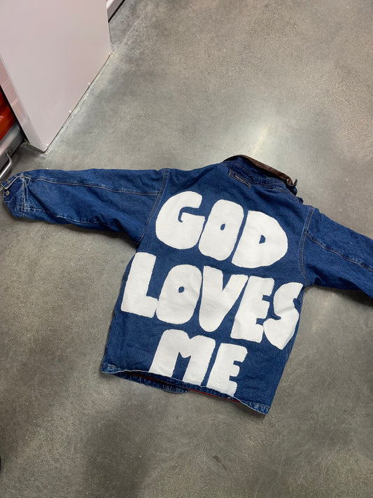 GOD LOVES ME JACKET (MAN)